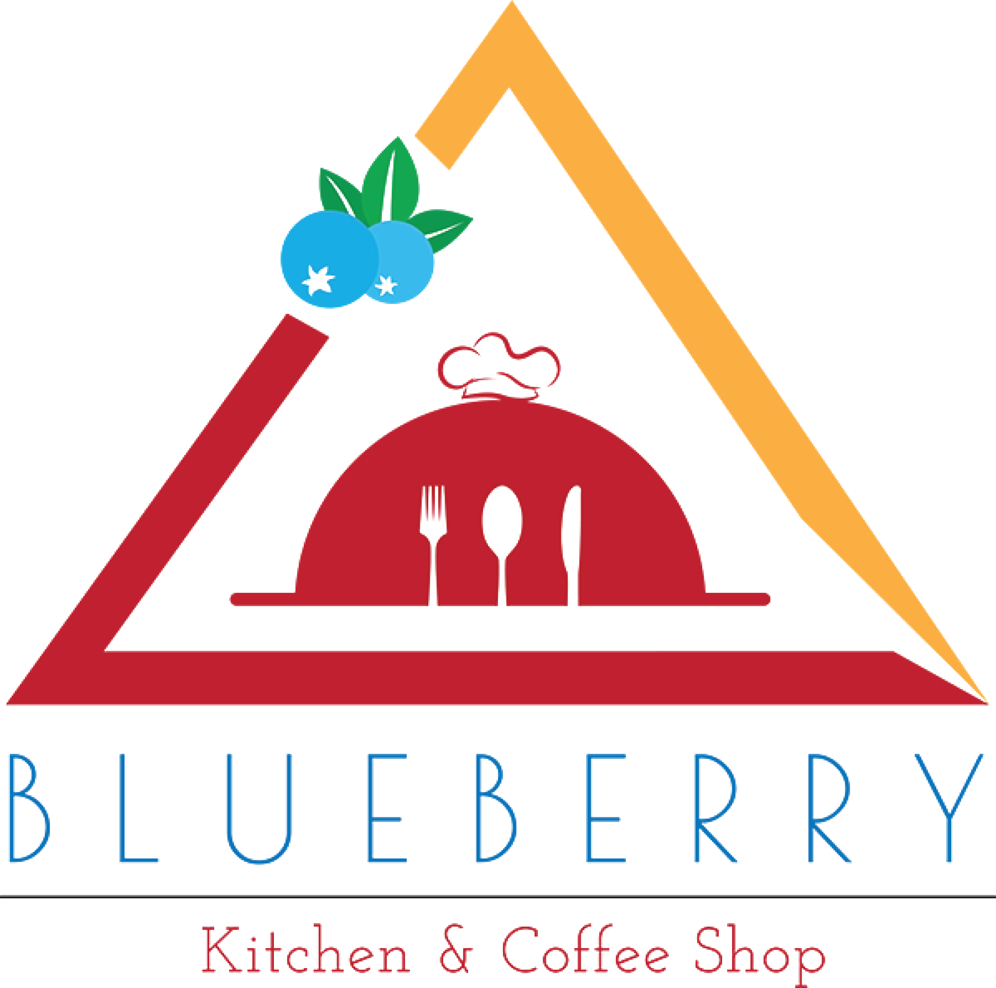 Blueberry Kitchen & Coffee Shop Logo